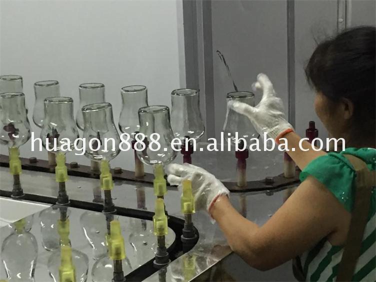 Laifọwọyi ibon sokiri ẹrọ kikun fun Gilasi igo