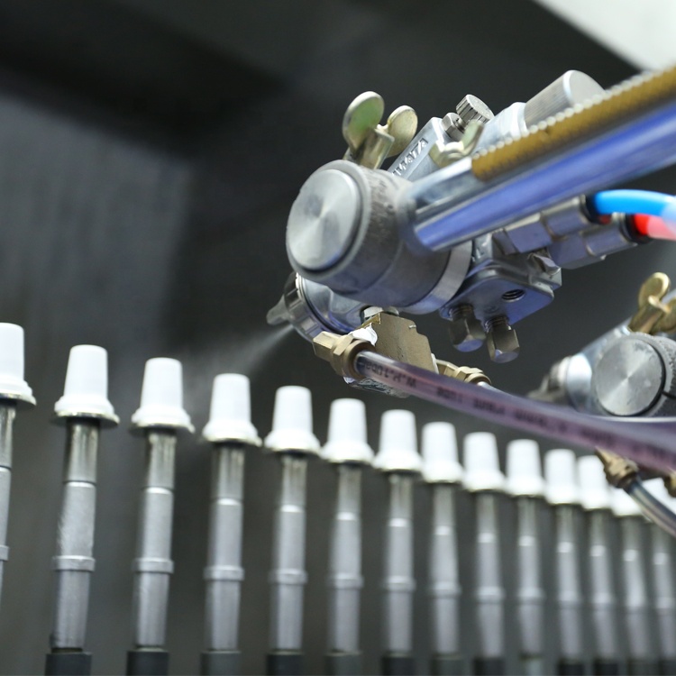 Automatic And Manual Electrostatic Paint Sprayer For Plastic And Metal Coating Machinery Powder Coating Booth Spray Line 8