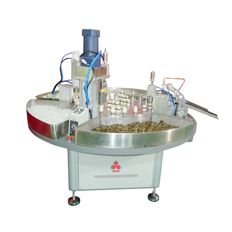Hand-operated semi-automatic bottle cap assembly machine for wine bottle cap, movable water cup lid, etc. 1
