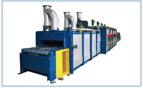 APM PRINT - RkS600 Natural gas/coal gas glass high temperature IR drying tunnel 1