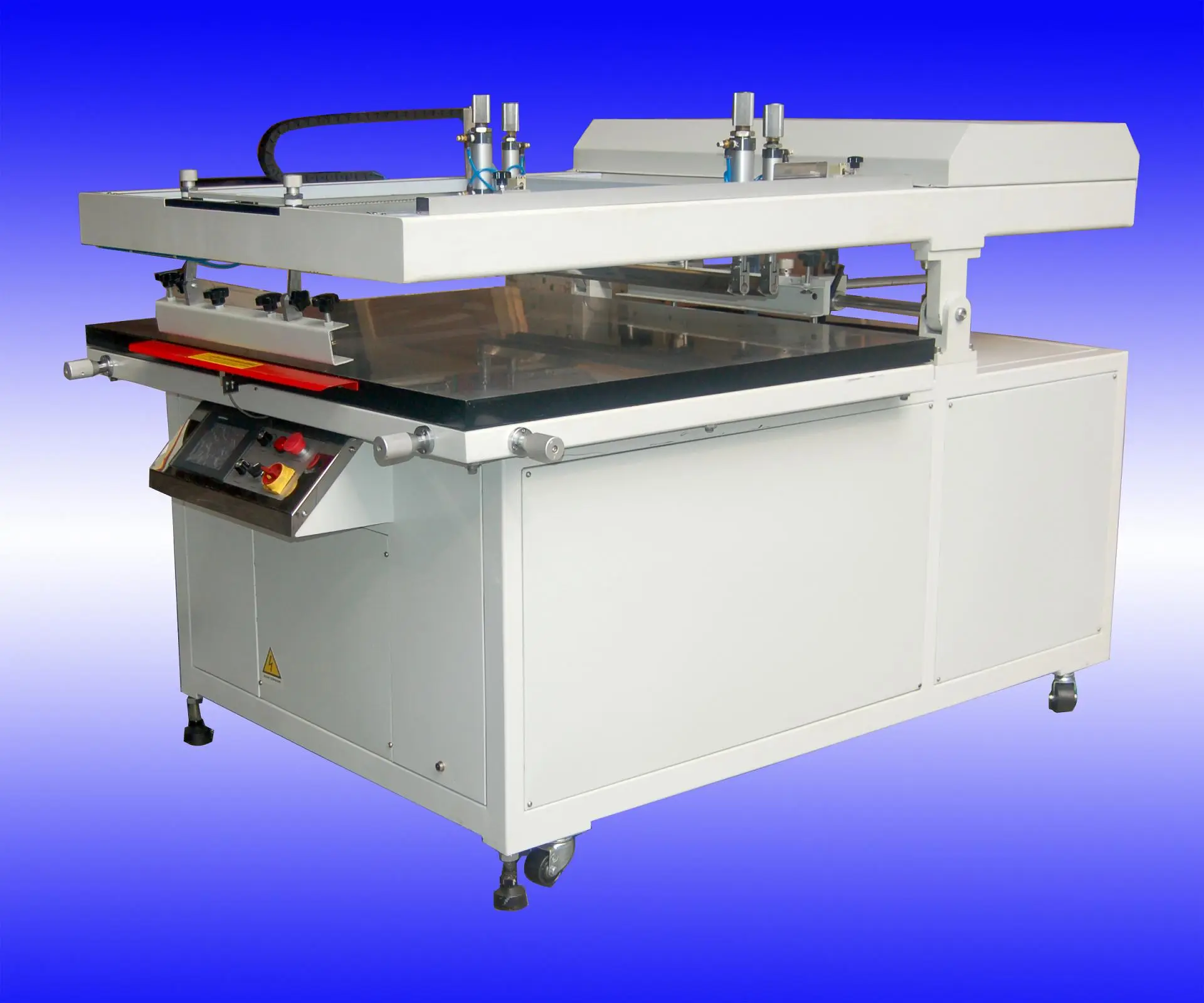 APM പ്രിന്റ് - SS90120 ചരിഞ്ഞ ആംസ് സ്ക്രീൻ പ്രിന്റർ 1