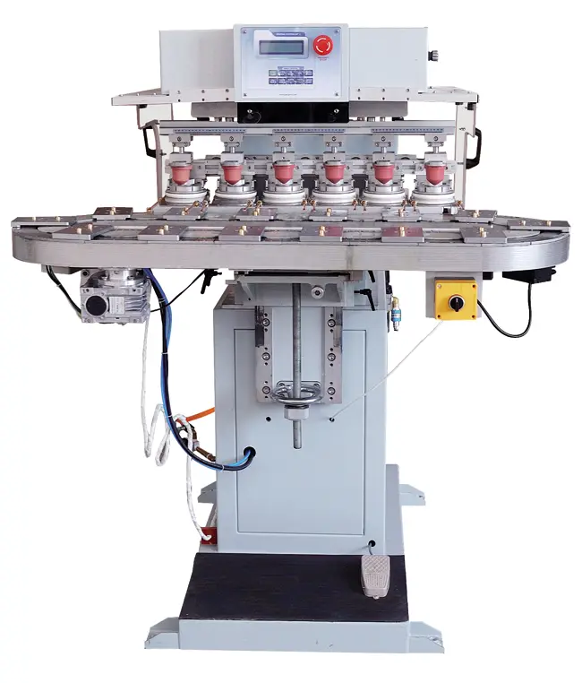 175-90S6 6-kolora inktasa kuseneto-printilo kun navedo 1