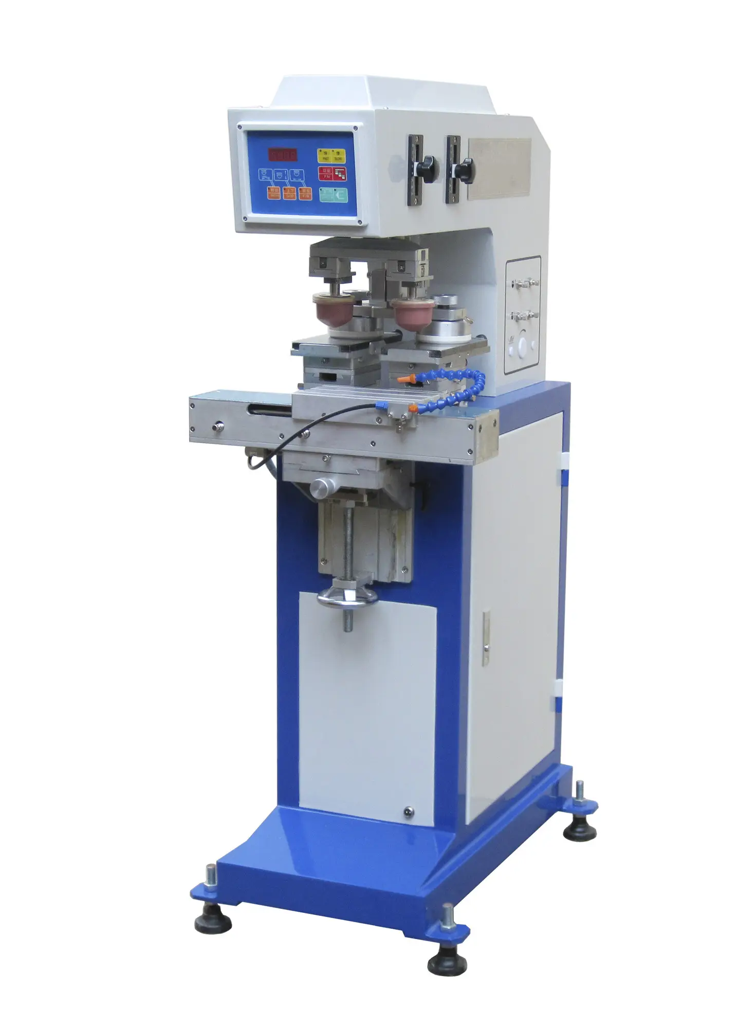 160-90S2 2 קאָליר טינט גלעזל פּאַד דרוקער מיט שאַטל 1