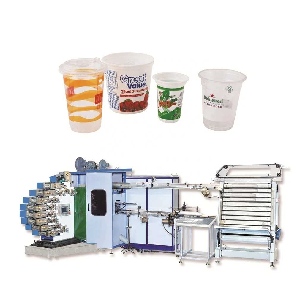 Printing Machinery Popular 9 Colors Plastic Cup APM-9125h Cup Printer 1