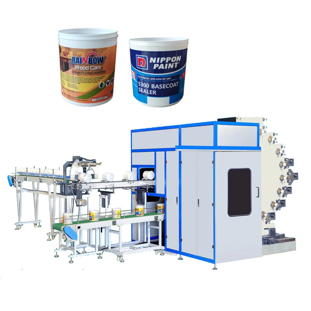 APM Machinery 8colors Plastic Pail Offset Printing Machine Price For Sale 1