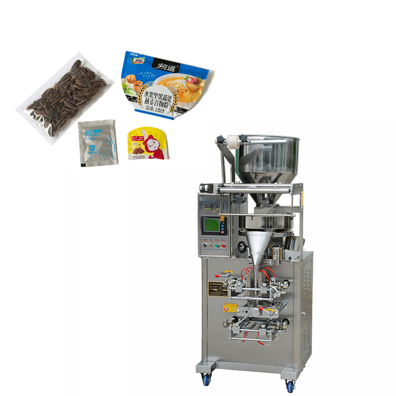 Turntable feeding cereal powder Four Side Sealing screw Packing Packaging Machine