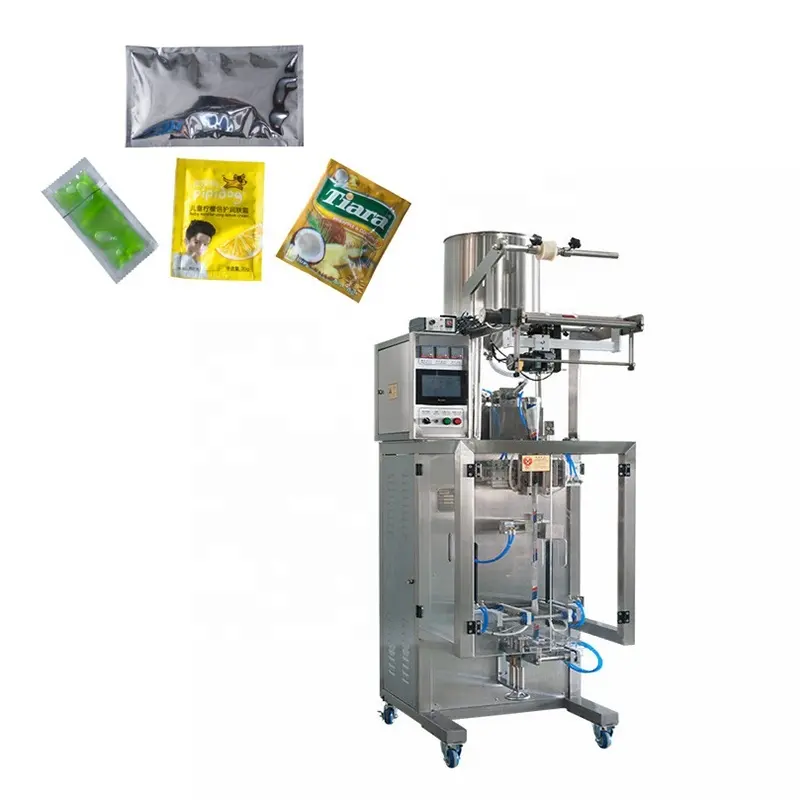 Ijeli,ulwelo,ijusi,iSauce yePneumatic emacaleni amane okuPakisha umatshini wokuPakisha 1