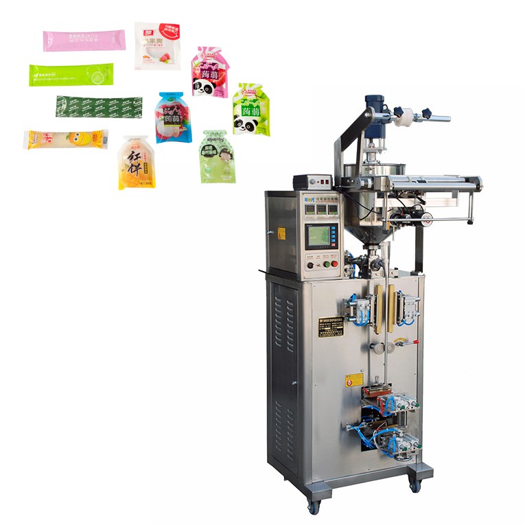 Jelly Stick Straw Ice Pop Liquid Water Food Sugar Sachet Sauce Packing Filling Sealing Multi-Function Packaging Machine