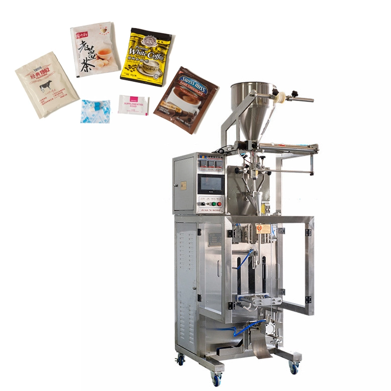 Automatic Snacks Salt Sugar Snus Powder Filling Cookies Bean Bag Packaging Machine Pouch Granule Spice Packing Machine 1