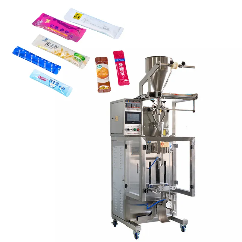 Macchina automatica per il confezionamento di snack, sale, zucchero, polvere, biscotti, sacchetti di fagioli, granuli, spezie 1