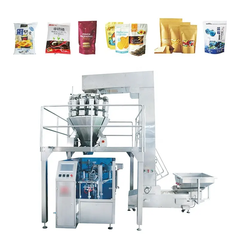Manufacturer Good Price Eight Station Bag Granular Powder Packing Packaging Machine 1