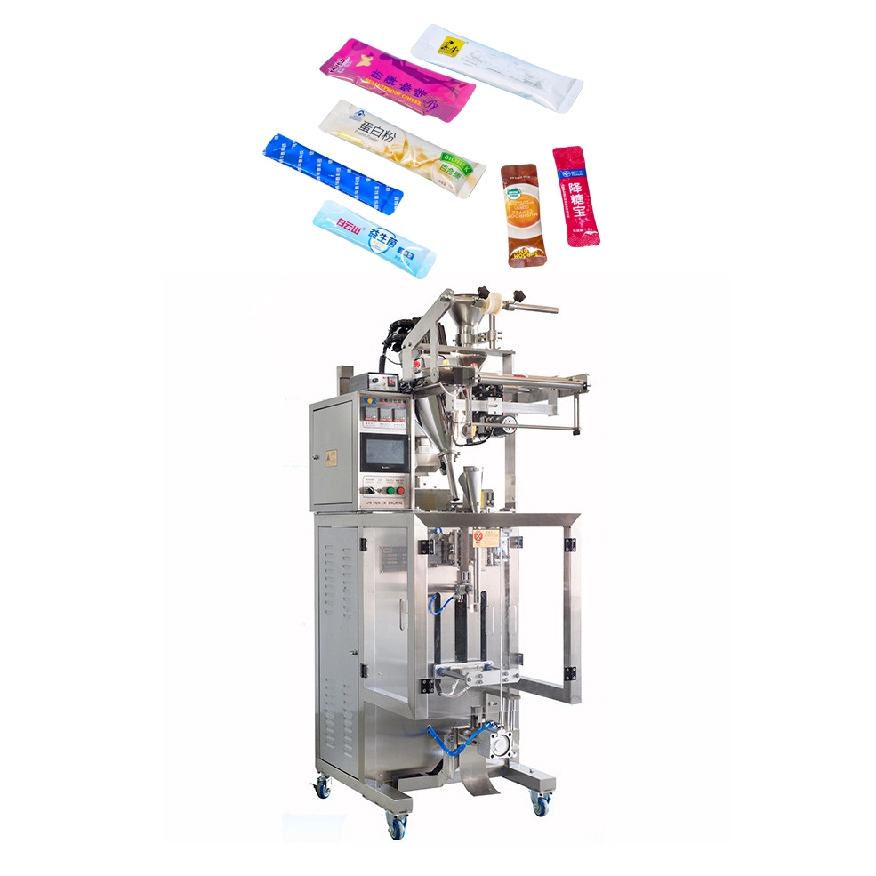 High Accuracy Pneumatic Screw Type Small Sachet Stick Probiotics Powder Packing Machine 1