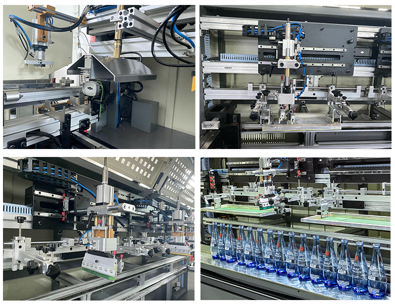 APM PRINT-S104M Automatyske seefdrukmasjine foar potten, bekers, flessen 7