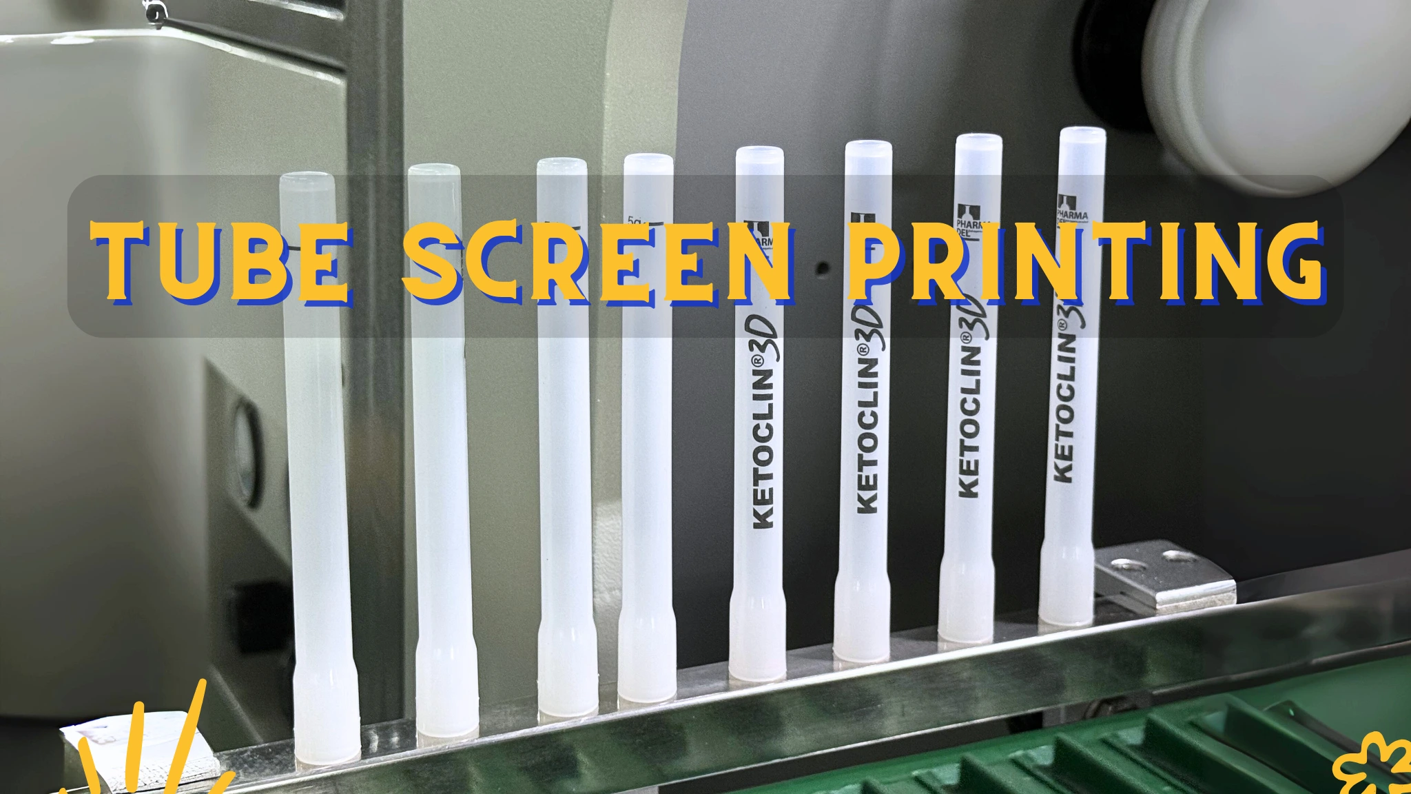 APM PRINT-S103M Automatic single color screen printing machine for printing tubes syringes 1