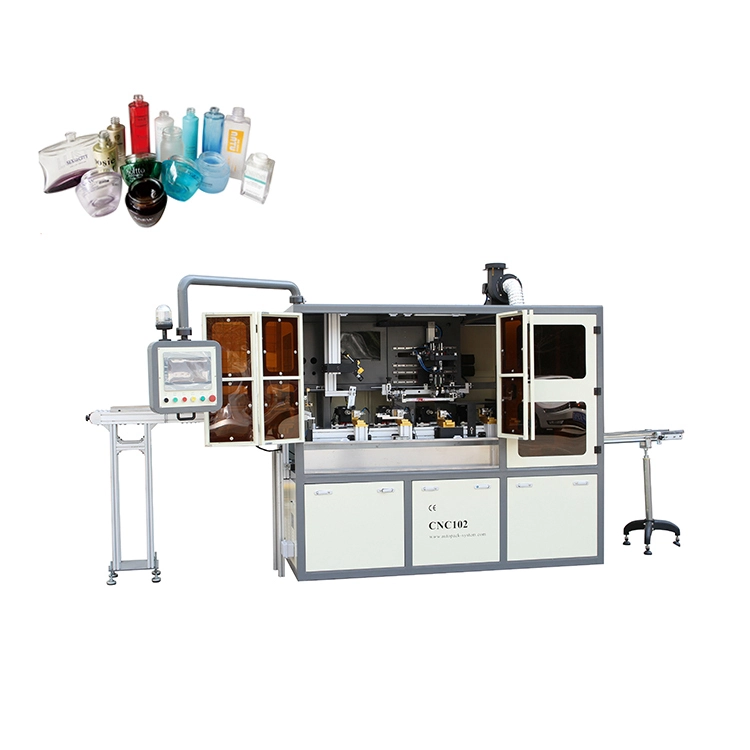 APM PRINT - Automatic Silk Screen Multicolor Printing Machine Cnc Automatic Screen Printer For Glass Bottles Cup Printing Screen Print + Hot Stamp 1