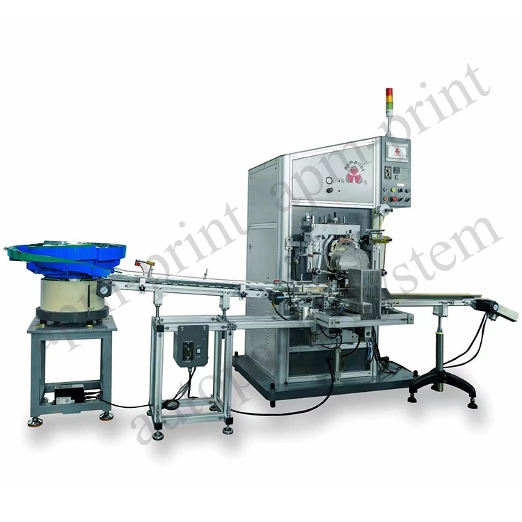 APM PRINT - automatic irregular plastic bottle caps hot stamping machine Auto hot stamping machine 1