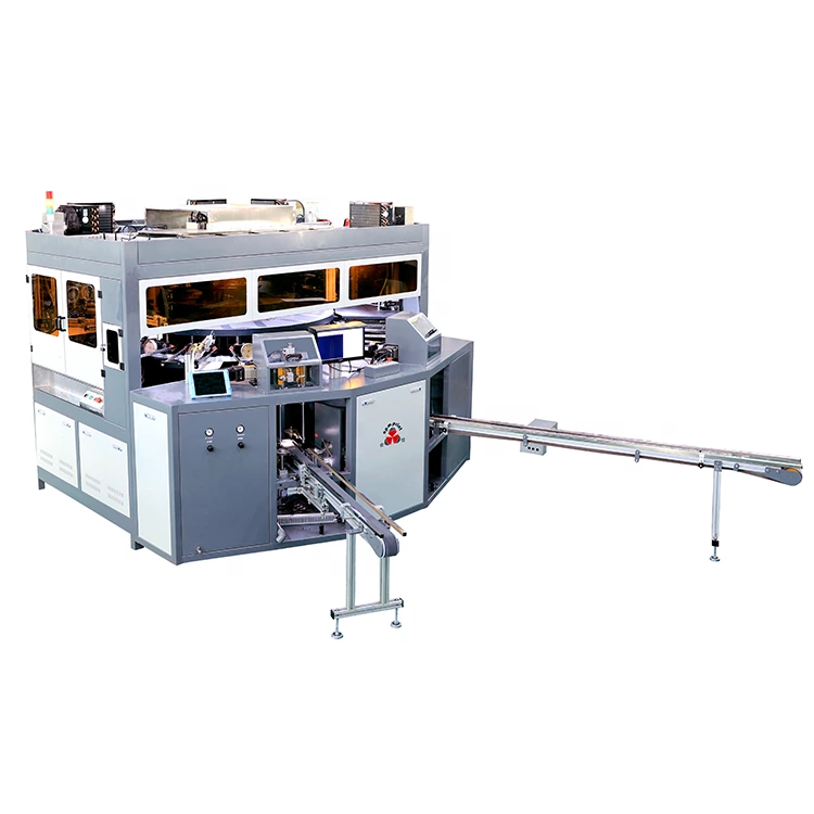 APM PRINT - Glass bottle auto silk screen printing machine automatic Screen Print + Hot Stamp 1