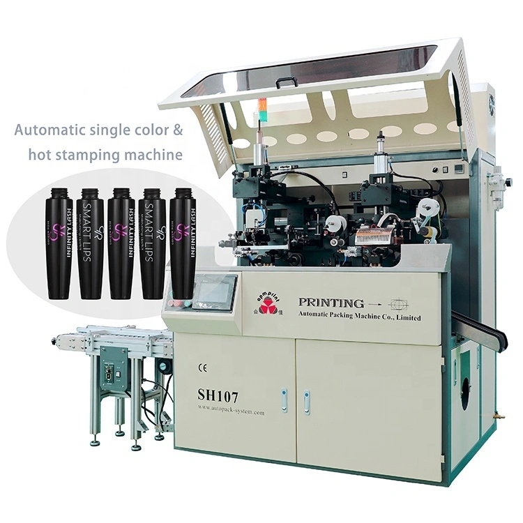 APM PRINT - SH107 automatic screen printing and hot stamping machine Screen Print + Hot Stamp 1