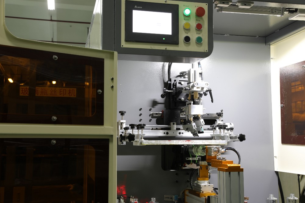 APM PRINT - Printer layar servo otomatis CNC101 untuk botol kaca, robot dengan dudukan botol Printer Layar Otomatis 13