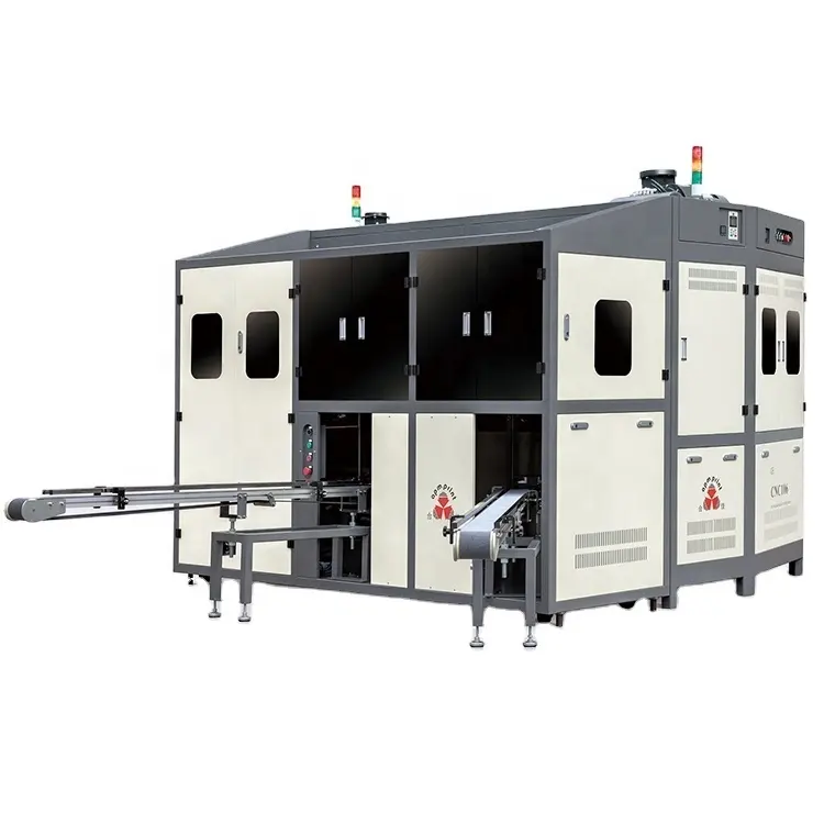 APM PRINT - Machin enprime serigrafi otomatik 3-6 koulè pou boutèy kare plat won ekran vè plastik ak chajman otomatik. 1