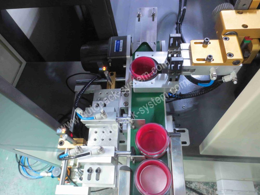 APM PRINT - מערכת LED UV לבקבוקי זכוכית עם מערכת הדפסת משי אוטומטית 9