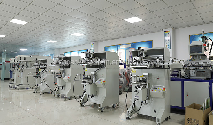 China Supplier Round Glass Plastic Bottle Rotary Semi-Automatic Silk Screen Printing Machine