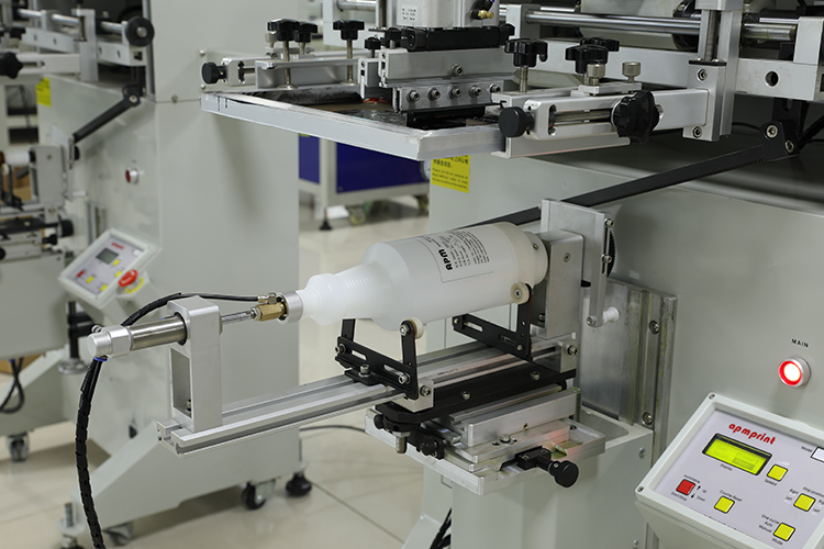 Bottle Series Flat Convexity Screen Printing Machinery For Glass Plastic Paper Cup