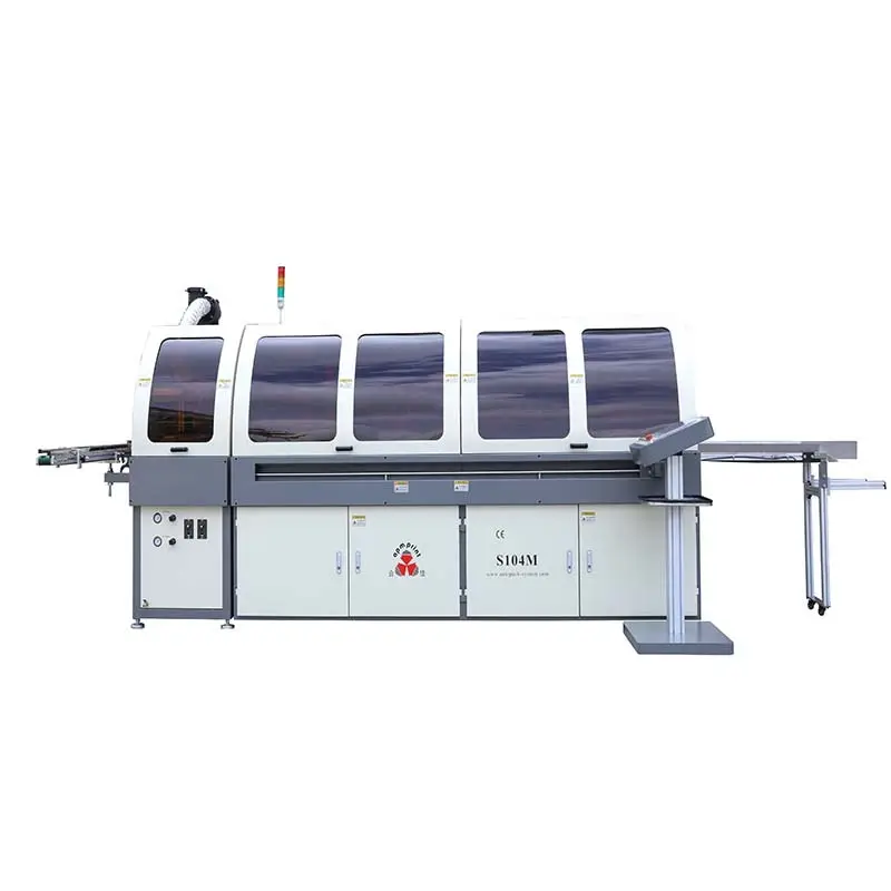 APM PRINT - Outomatiese Laai Een Stasie Skermdrukmasjien Outomatiese Skermdrukker 1