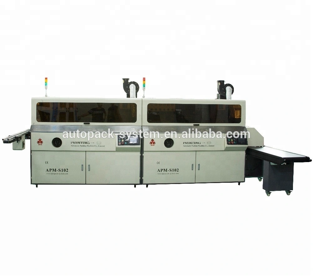 APM PRINT - S102 1-6colors automatic UV bottle printer, pp/pet bottle printer Auto Screen Printer 1