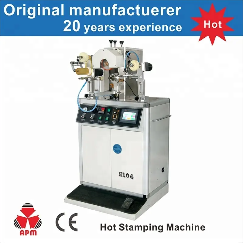 custom hot stamping machine for leather company | APM PRINT 3