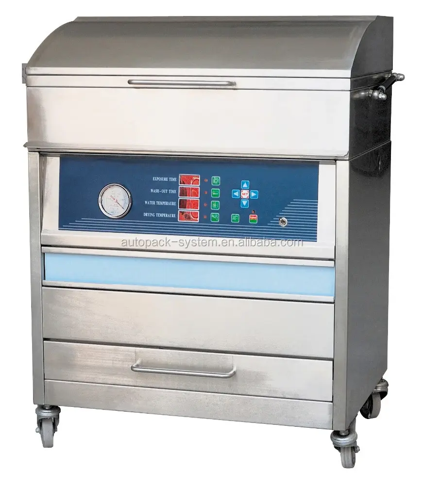 APM प्रिंट - WED6045 प्लेट क्लिशसाठी 3 इन 1 वॉशिंग एक्सपोजर आणि ड्रायिंग मशीन, पॉलिमर प्लेट एक्सपोजर मशीन एक्सपोजर युनिट 1