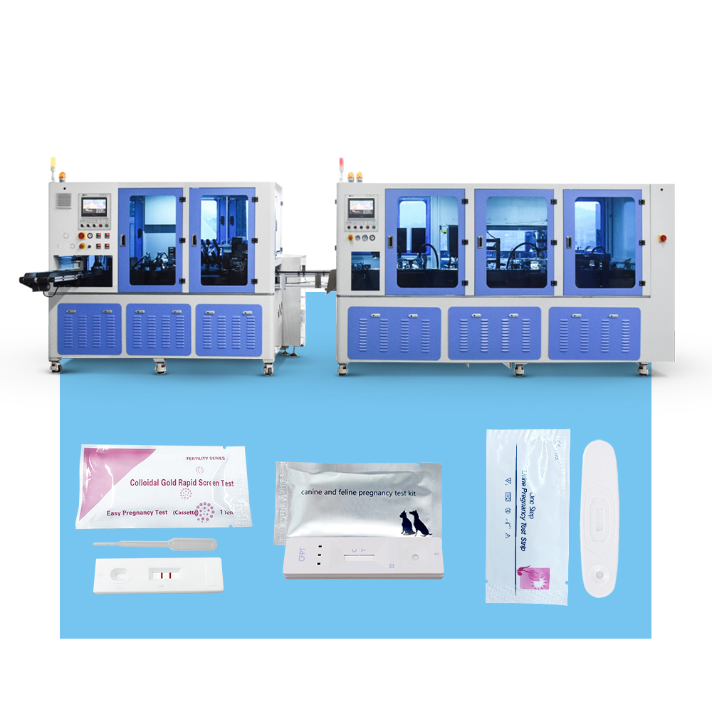 Rapid Test Kit Assembly and Packaging Machine (Dûbele Rails) 2