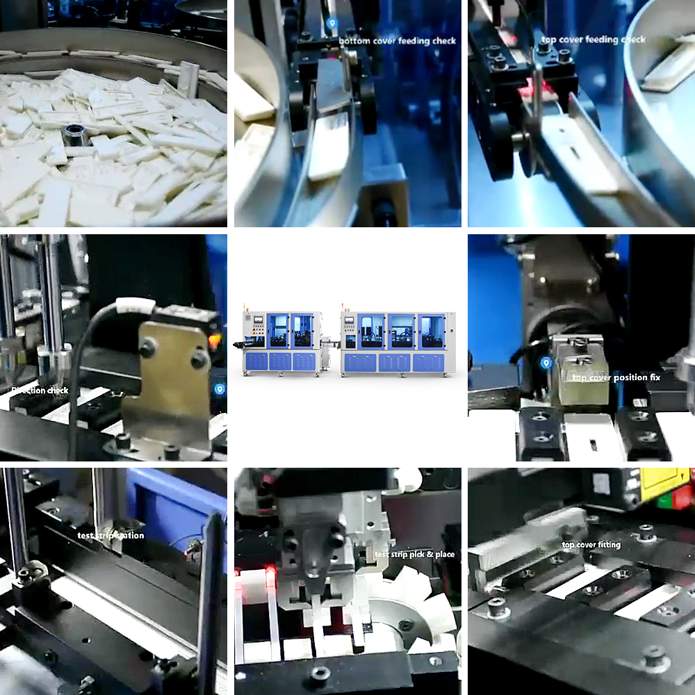 Rapid Test Kit Assembly and Packaging Machine (Dûbele Rails) 4