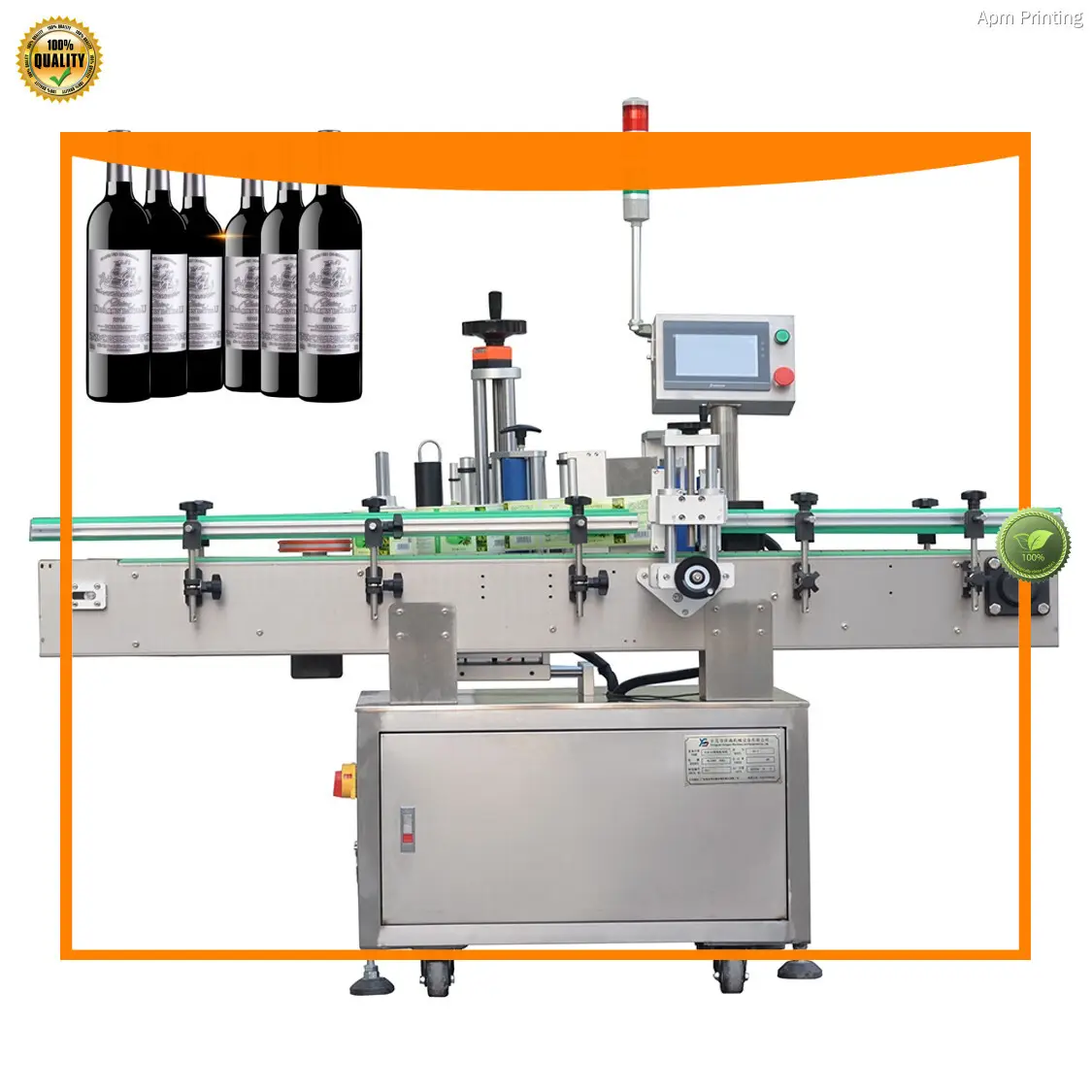 APM PRINT | New bottle labeling machine price company 1