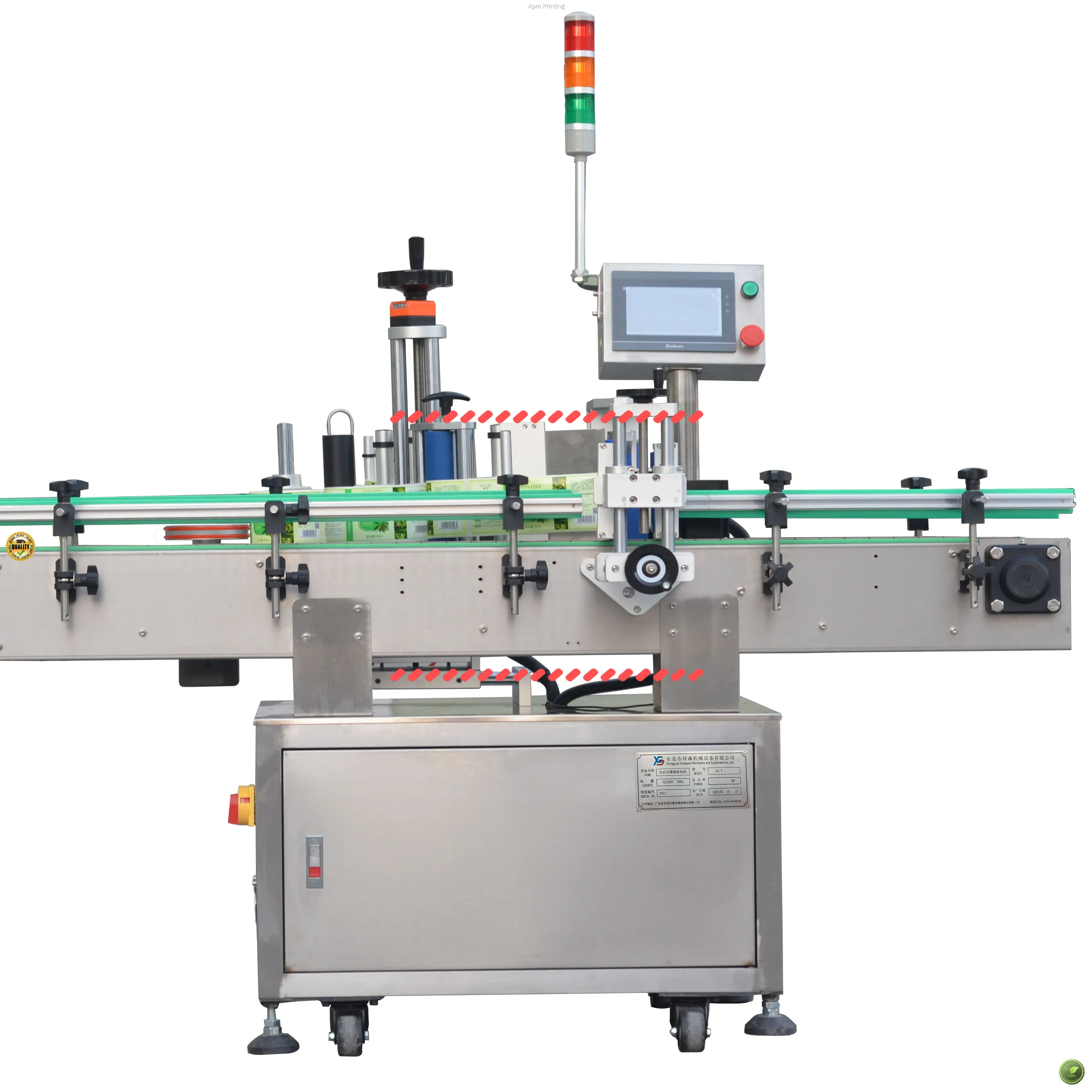 best sticker labeling machine for round bottle manufacturers | APM PRINT 1