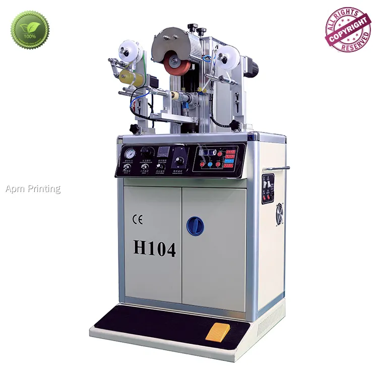 APM PRINT | latest hot stamping machine for leather supply 1