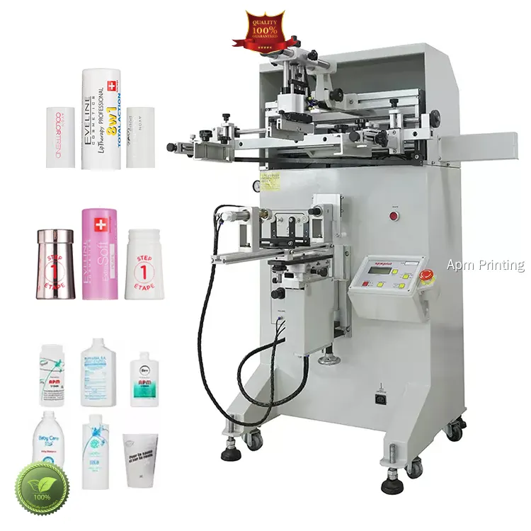 high-quality semi auto round screen printing machine supply | APM PRINT 1