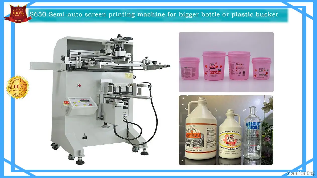 Custom semi automatic screen printing machine factory Manufacturer | APM PRINT 1