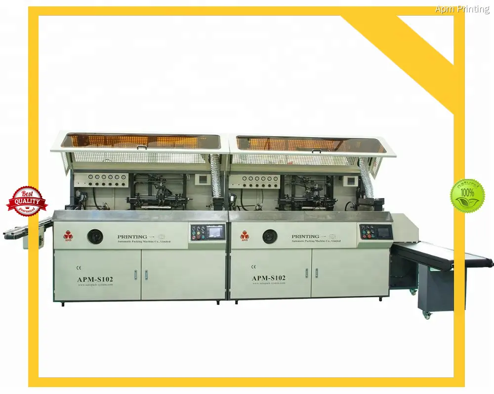 Custom automatic silk screen machine manufacturers Manufacturer | APM PRINT 1