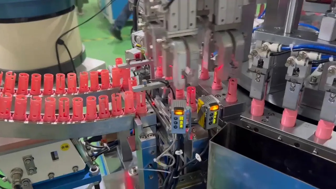 Automatic Lipstick Tube Assembly Machine | APM PRINT