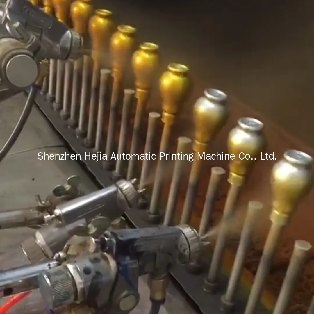 Prezz bl-ingrossa Sħiħ Auto Spray Furniture Magna taż-Żebgħa bl-Isprej b'Ħames Assi 1