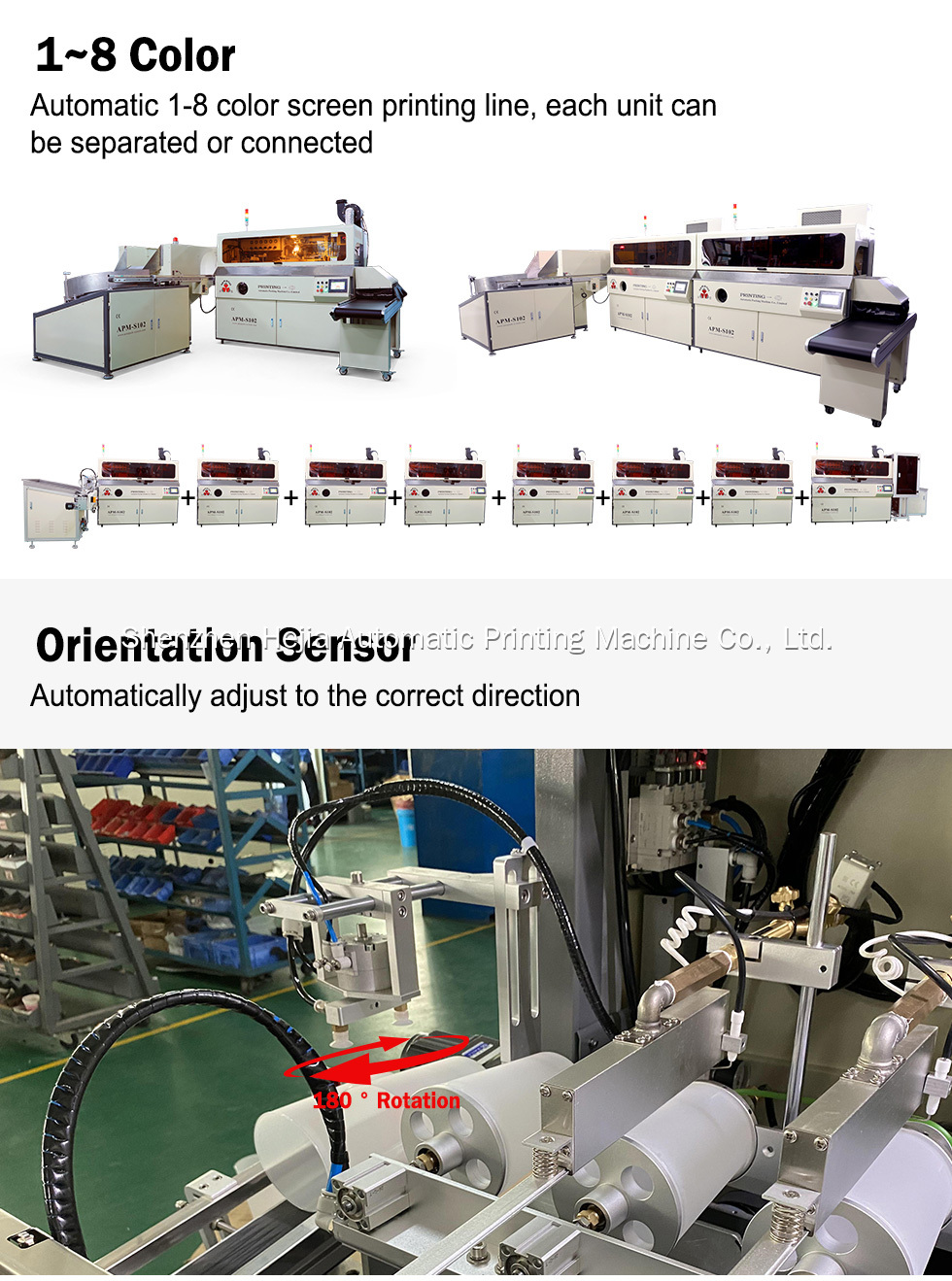 Plastic cup screen printing machine 10