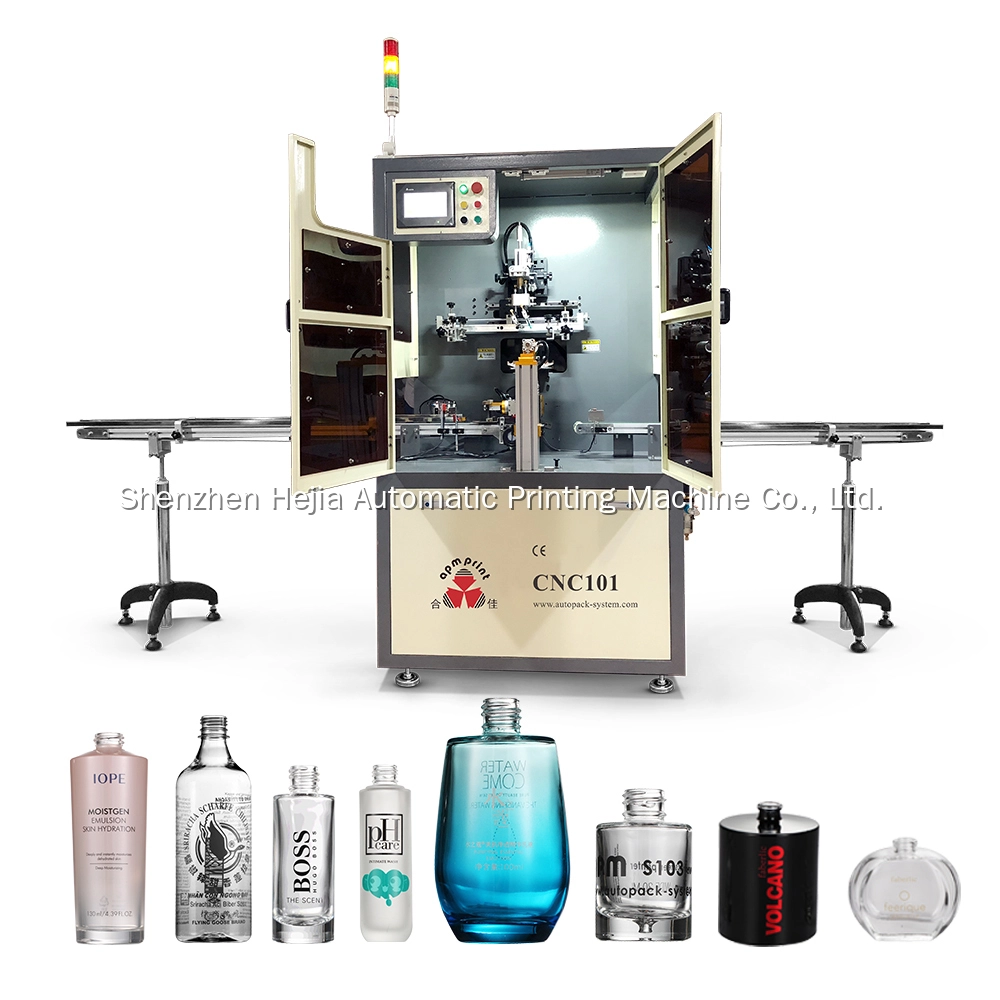 Automatic servo bottle screen printer 1