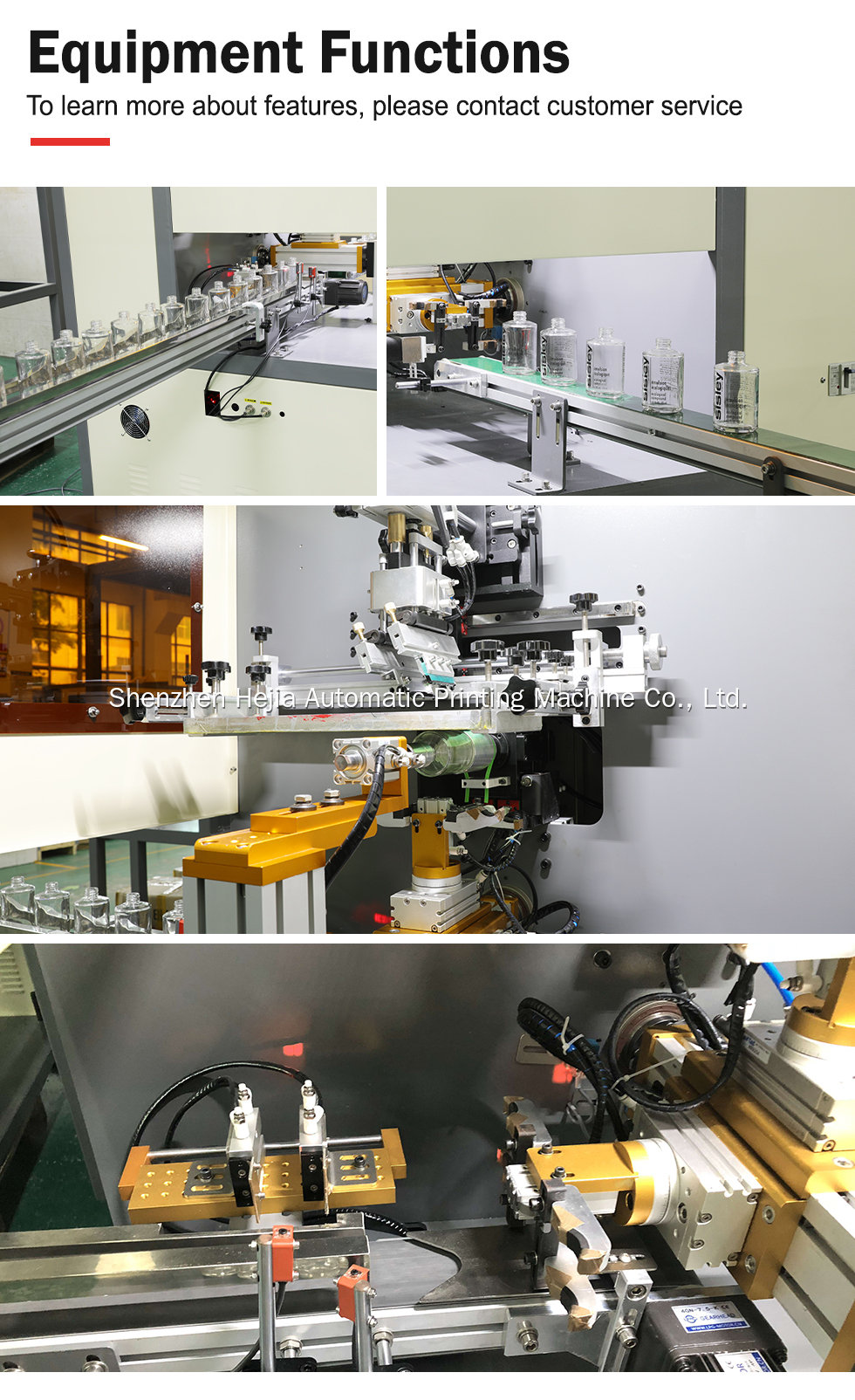 Automatic servo bottle screen printer 11