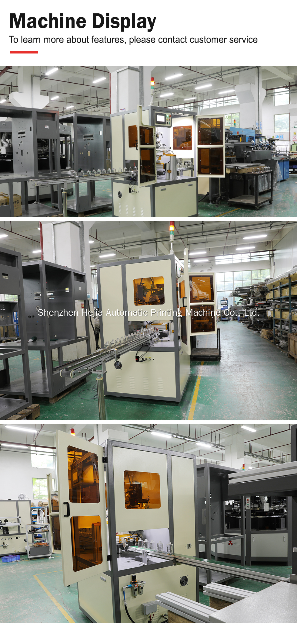 Automatic servo bottle screen printer 12