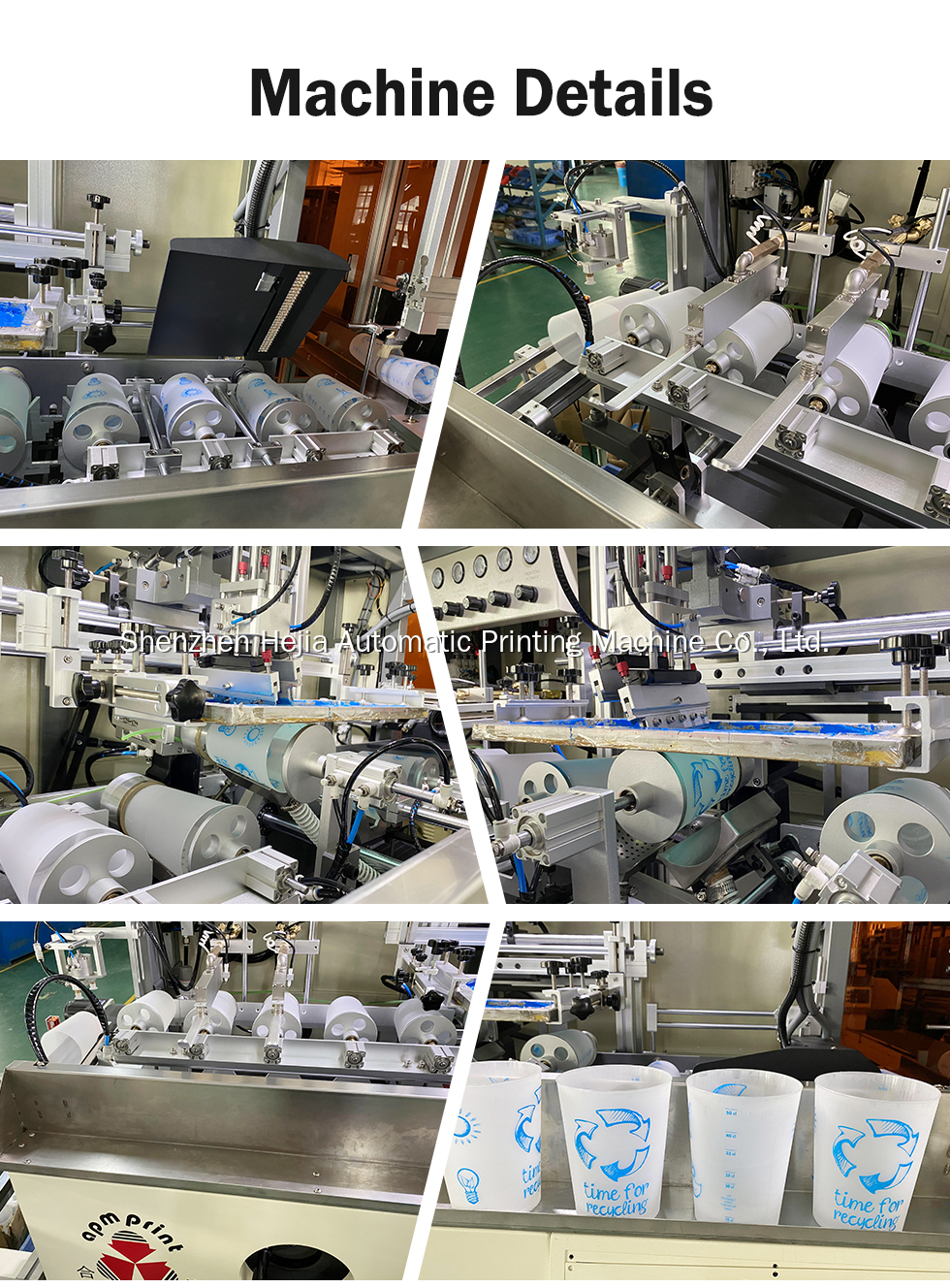 Auto Screen printer for cup printer 11