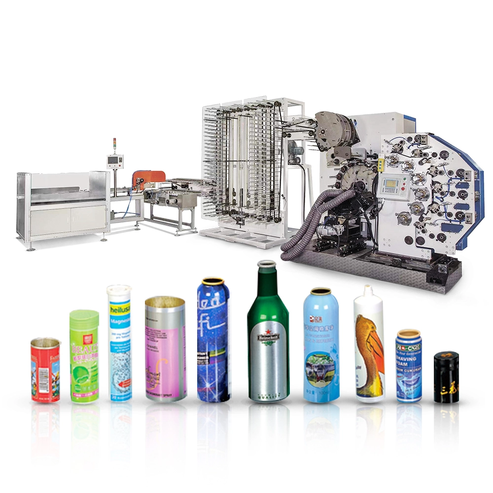 Automatic multicolor dry offset printer for soft tube 1