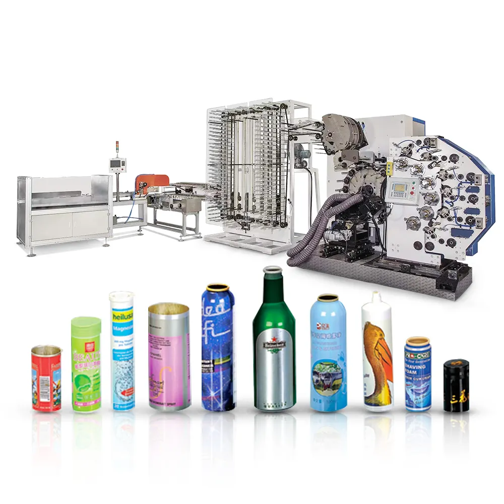 Awtomatikong multicolor dry offset printer para sa malambot na tubo 1