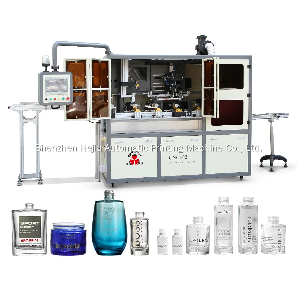 Perfume bottle screen printing 1