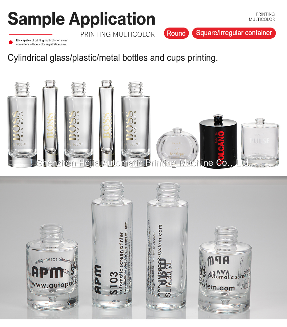 Mesin hot stamping botol parfum 9
